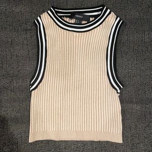 Thick cute crop tank top